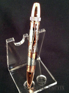 This is one of the very sought after pens done in the Steampunk style