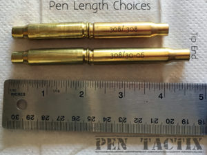 Bullet Pen- Length Choices 